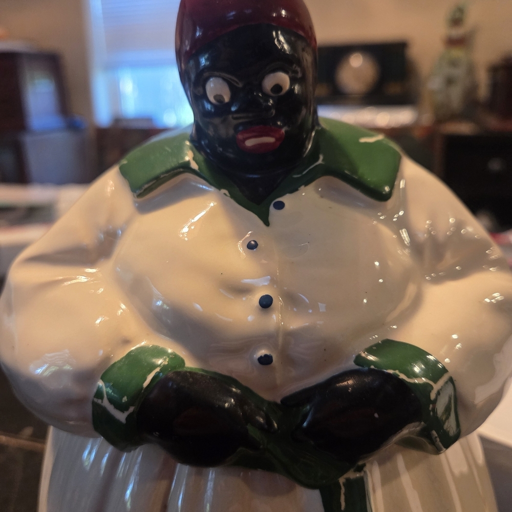 Amazing Condition McCoy Aunt RARE ORIGINAL Jemima Mamey  Cookie Jar. - Picture 2 of 8